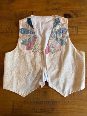 Handmade Patchwork “Quilt” Vest